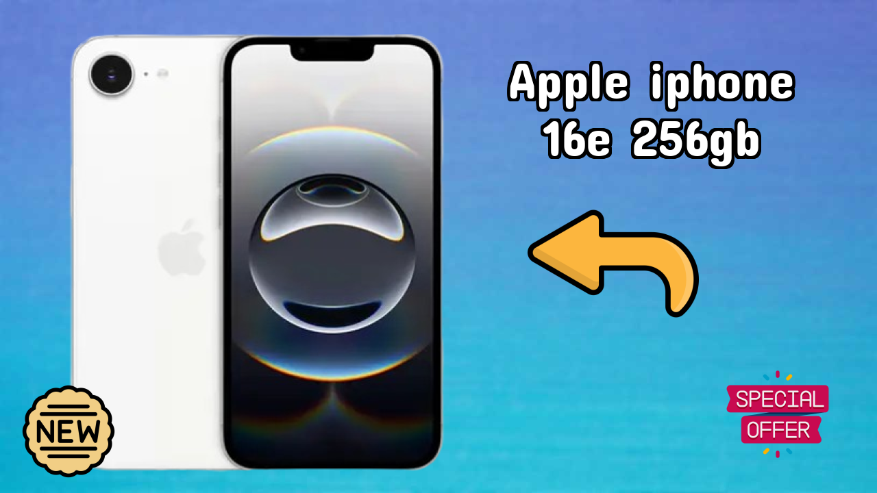 Apple IPhone 16E 256GB Display Analysis: 6.1 Inches (15.49 Cm) Screen