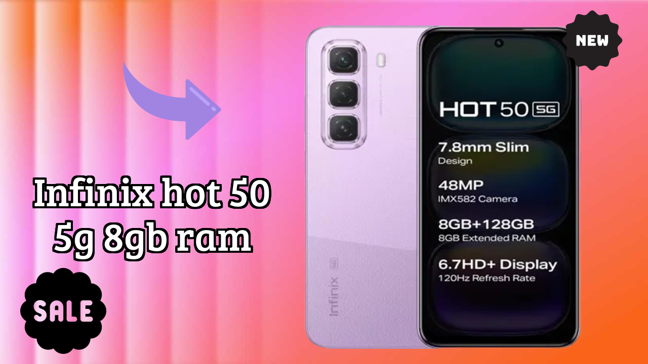 Infinix Hot 50 5G 8GB RAM Display Analysis: IPS LCD Explained