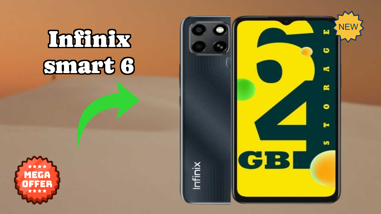 Infinix Smart 6 Display Analysis: 6.6 Inches (16.76 Cm) Quality