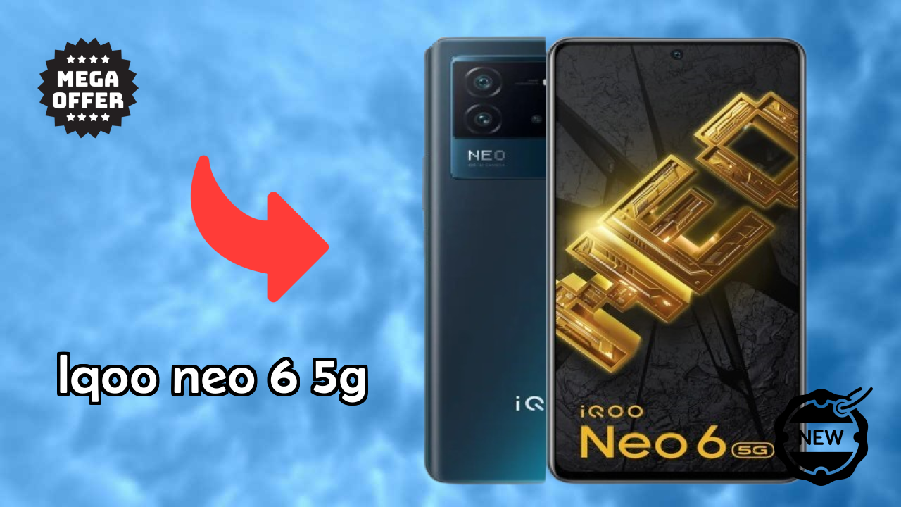 IQOO Neo 6 5G Display Size: 6.62 Inches (16.81 Cm) Screen Review