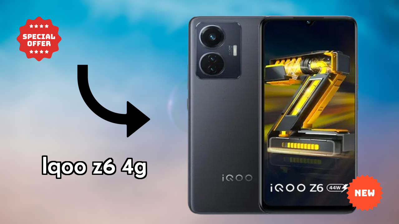 IQOO Z6 4G at ₹14,499 - Best Deal Right Now