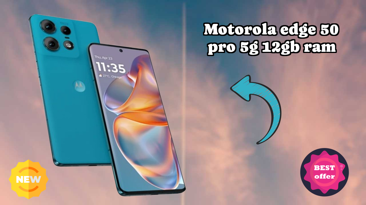 Motorola Edge 50 Pro 5G 12GB RAM Display Technology: 6.7 Inches (17.02 Cm) Screen