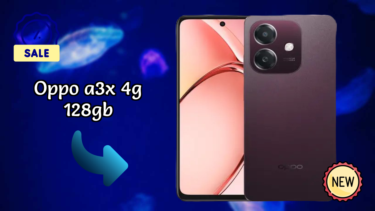 OPPO A3x 4G 128GB Battery Life: 5100 MAh Charging Speed