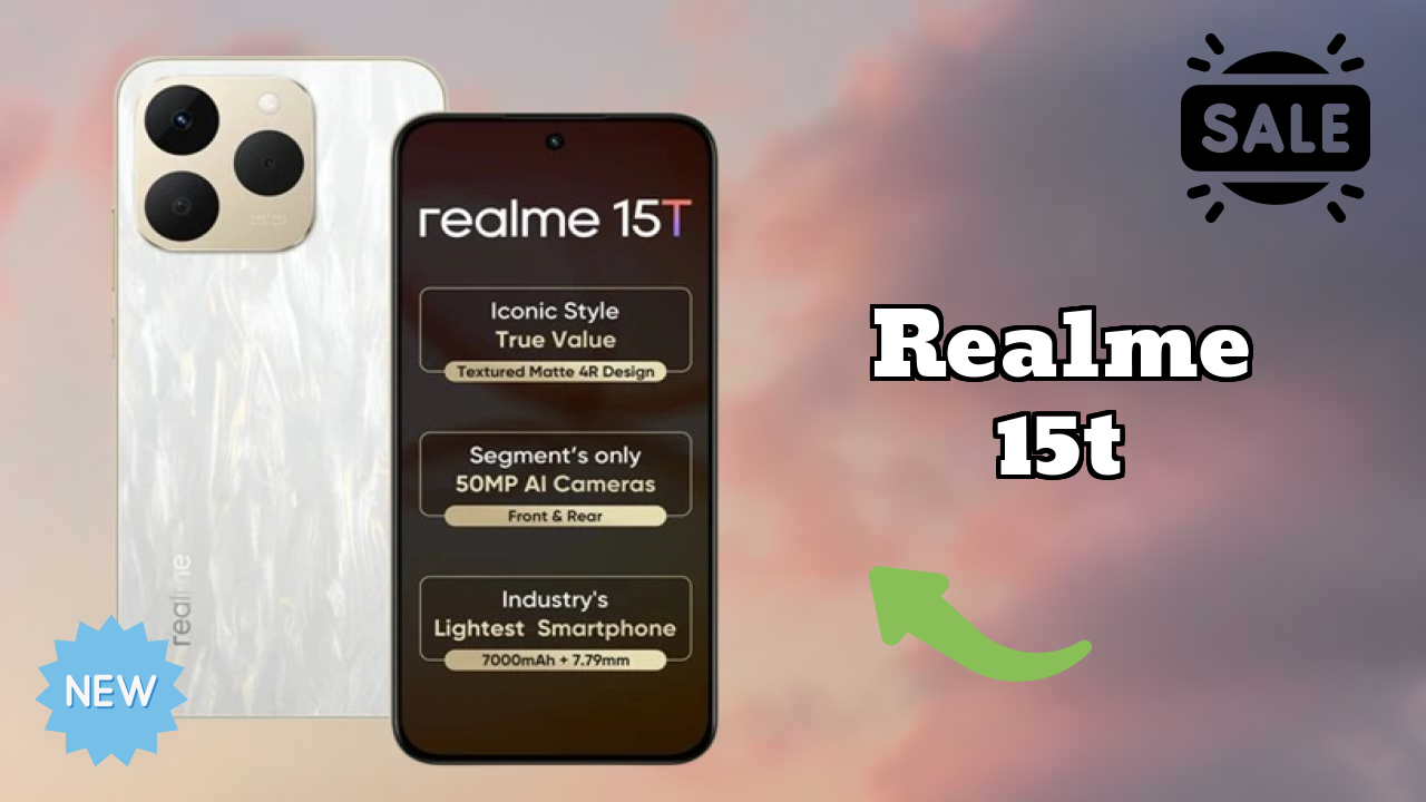 Realme Fans Alert: Realme 15T Massive Price Drop to ₹20,499