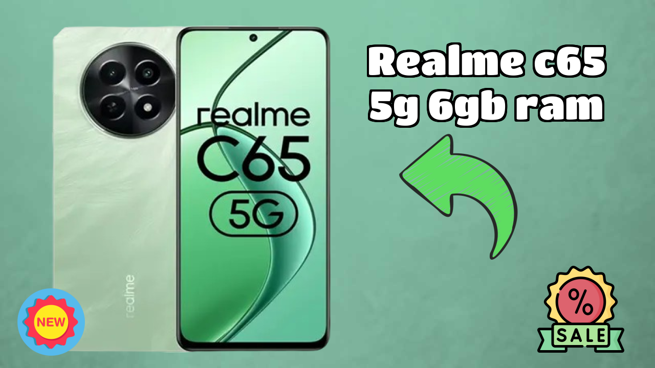 Realme C65 5G 6GB RAM Battery Life: 5000 MAh Charging Speed