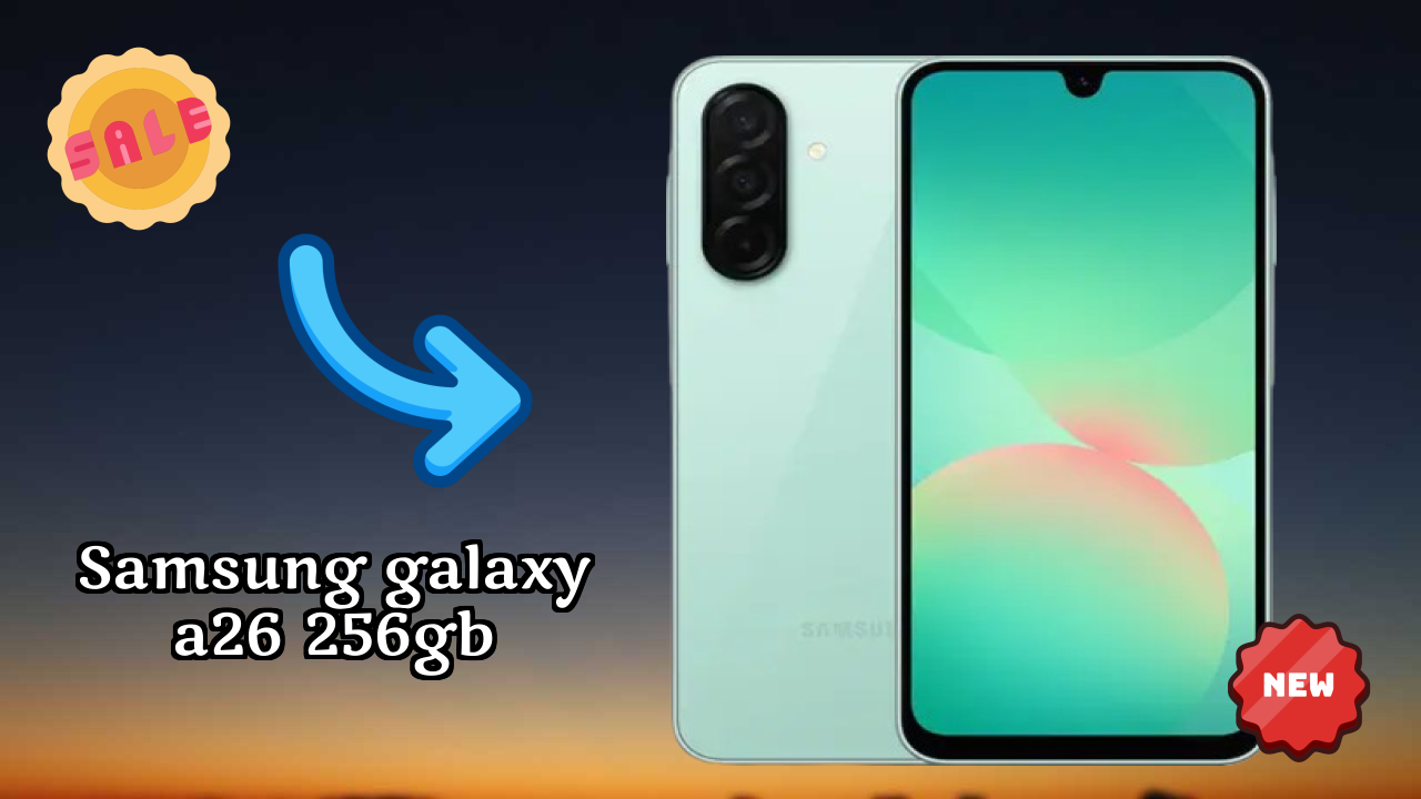 Samsung Galaxy A26 256GB Battery Life: 5000 MAh Charging Speed Test