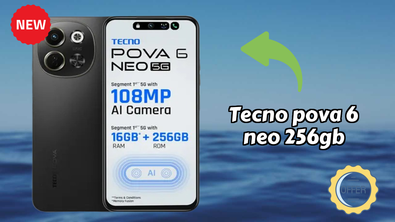 Tecno Pova 6 Neo 256GB RAM Performance: 8 GB RAM Handles Heavy Tasks