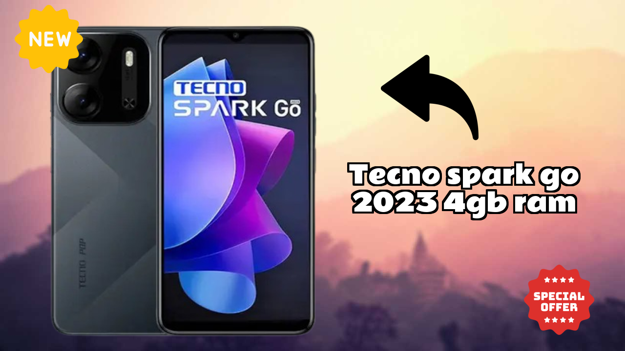 Tecno Spark Go 2023 4GB RAM Battery Life: 5000 MAh Charging Speed