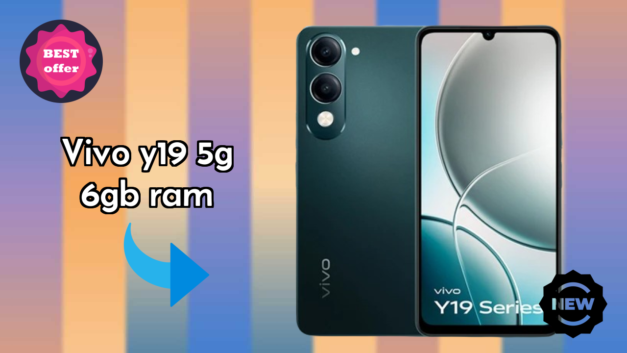 Vivo Y19 5G 6GB RAM Display Size: 6.74 Inches (17.12 Cm) Screen Quality